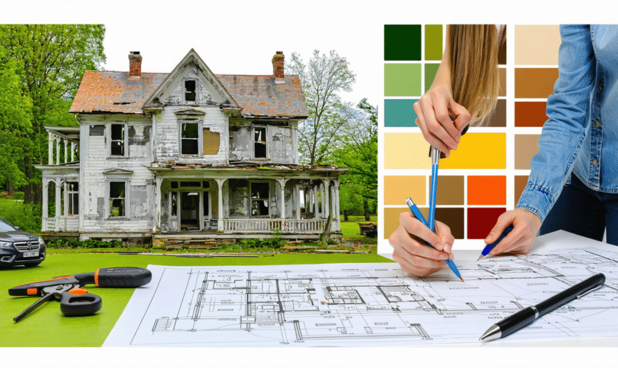Les étapes clés pour réussir la rénovation complète d’une maison ancienne