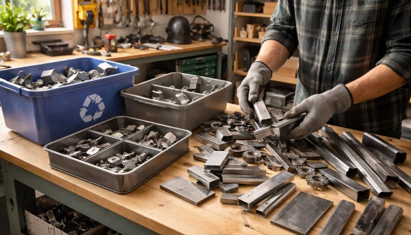 découvrez des solutions pratiques pour recycler, réutiliser ou valoriser vos chutes de métal après des travaux, afin de réduire les déchets et protéger l'environnement.