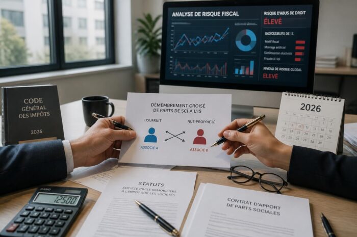 découvrez les enjeux du démembrement croisé de parts de sci à l'is et les risques d'abus de droit fiscal à anticiper en 2026 pour une gestion patrimoniale sécurisée.